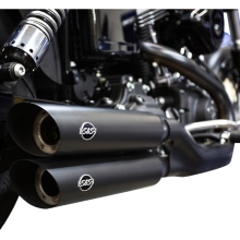 WYDECH TŁUMIK S&S CYCLE SLASH CUT SLIP ON HARLEY DAVIDSON