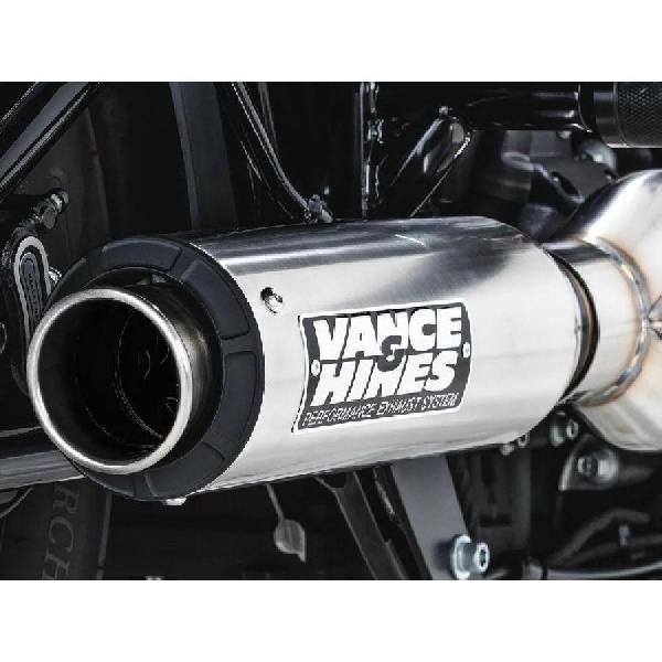 WYDECH TŁUMIK VANCE HINES EXHAUST SUPERSPORT 2-1 BRUSHED SOFTAIL