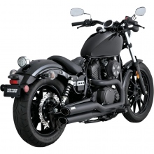 WYDECH TŁUMIK YAMAHA 950 VANCE & HINES EXHAUST TWIN SLASH STAGGERED BLACK