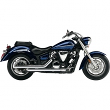 WYDECH TŁUMIK YAMAHA COBRA EXHAUST SYSTEM DRAGSTER 2 INTO 2 STRAIGHT-CUT CHROME