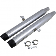 WYDECH TŁUMIK YAMAHA XVZ 1300 BARON MUFFLERS SLIP ON OVAL BAG SLASH PIPES CHROME