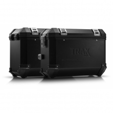 ZESTAW KUFRÓW BOCZNYCH TRAX ION I STELAŻY SW-MOTECH TRIUMPH TIGER 900/GT/RALLY/PRO BLACK 45/37 L