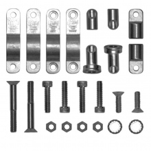ZESTAW MONTAŻOWY HANDBARY CIRCUIT RP054-098 NA KIEROWNICE 28,6MM CONICO