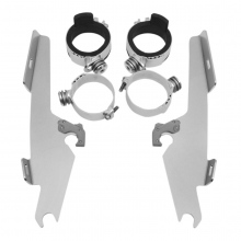 ZESTAW MONTAŻOWY OWIEWKA SZYBA MEMPHIS SHADES METRIC MOUNTING KIT TRIGGER-LOCK MEMPHIS FATS/SLIM POLISHED 