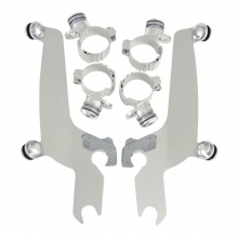 ZESTAW MONTAŻOWY OWIEWKA SZYBA MEMPHIS SHADES METRIC MOUNTING KIT TRIGGER-LOCK SPORTSHIELD-WINDSHIELD POLISHED