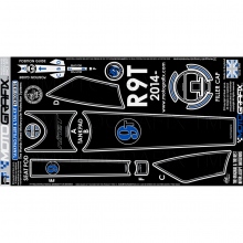 ZESTAW OKLEIN ZBIORNIKA BMW R9T R NINE T 2014-2018