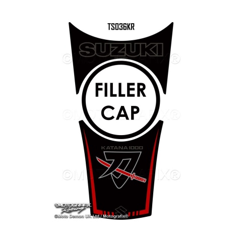 TANKPAD MOTOGRAFIX  Suzuki Katana 1000 2018 - 2021