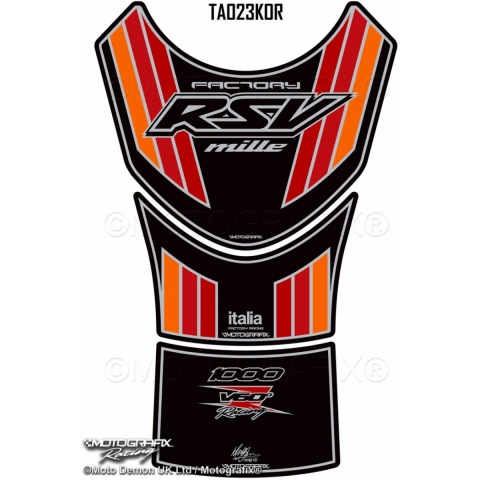 TANKPAD MOTOGRAFIX APRILIA RSV 1000 MILLE 1999-2003