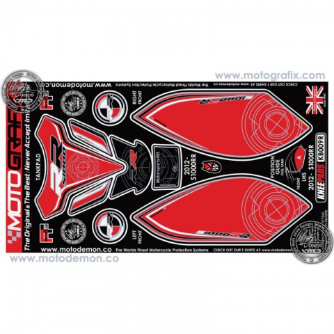 TANKPAD I OKLEINA BOCZNA ZBIORNIKA BMW S1000RR 2012-2014