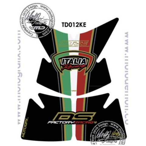 TANKPAD MOTOGRAFIX Ducati Multistrada 04-09 1100 620 1000