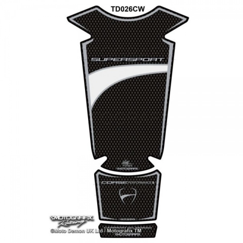 TANKPAD MOTOGRAFIX Ducati Supersport 2016 - 2019 Carbon