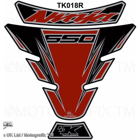TANKPAD MOTOGRAFIX Kawasaki Ninja 650 / 650R 2006-2014