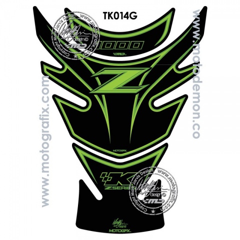 TANKPAD MOTOGRAFIX KAWASAKI Z1000 2010-2013