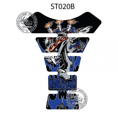 TANKPAD MOTOGRAFIX Mad Az F**K Gashead 