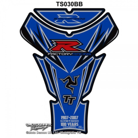 TANKPAD MOTOGRAFIX Suzuki GSXR 1000 2007 Isle Of Man