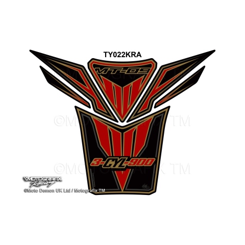 TANKPAD MOTOGRAFIX Yamaha MT-09 2013 2014 2015 MT09