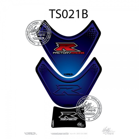 TANKPAD MOTOGRAFIX Suzuki GSXR 600 750 1000 2009 - 2012