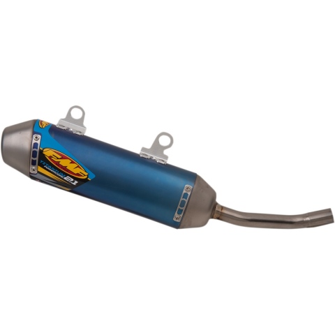 TŁUMIK FMF MUFFLER TI PC-2. 1 TITANIUM BLUE ANODIZED KTM / HUSQVARNA / 125