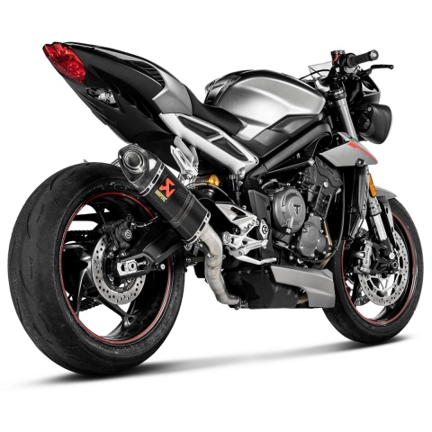 TŁUMIK WYDECH SLIP ON AKRAPOVIC TRIUMPH STREET TRIPLE 765 R RS S