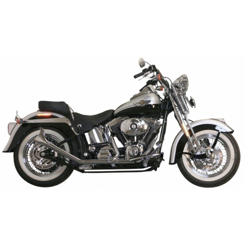 WYDECH TŁUMIK PAUGHCO SIDE BY SIDE UPSWEEP FISHTAIL EXHAUST SYSTEM HARLEY DAVIDSON