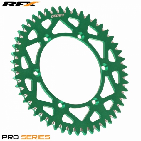 ZĘBATKA ALUMINIOWA RFX KAWASAKI KX125-250 KXF250-450 82-21 rozmiar 46