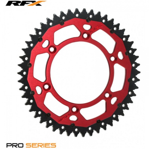 ZĘBATKA STALOWA ALUMINIOWA RFX HONDA CR 80 85 CRF 150 rozmiar 49