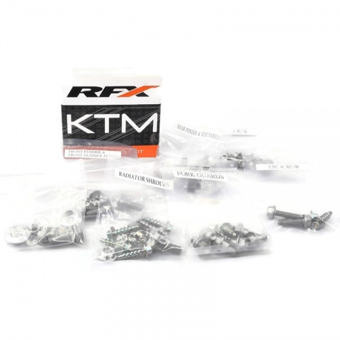 Zestaw łączników i śrub do plastików RFX KTM SX / F 11-15 EXC / F 12-16