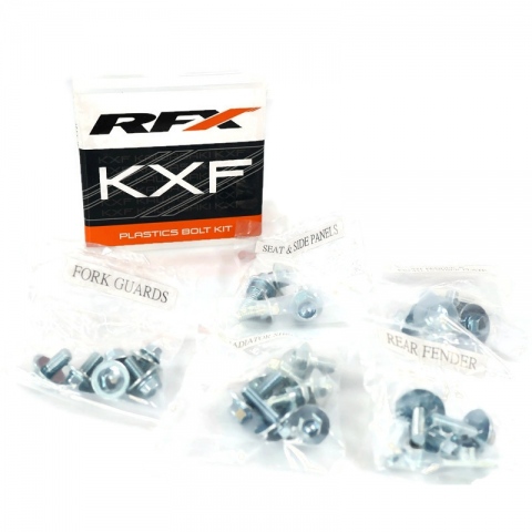 Zestaw łączników i śrub do plastików RFX Race Series Kawasaki KX125 / 250 03-07 KXF250 04-16 KXF450 04-15 SUZUKI RMZ 04-06